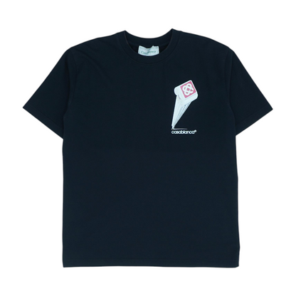 Black Solid T-Shirt