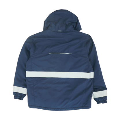 Navy Color Block Jacket