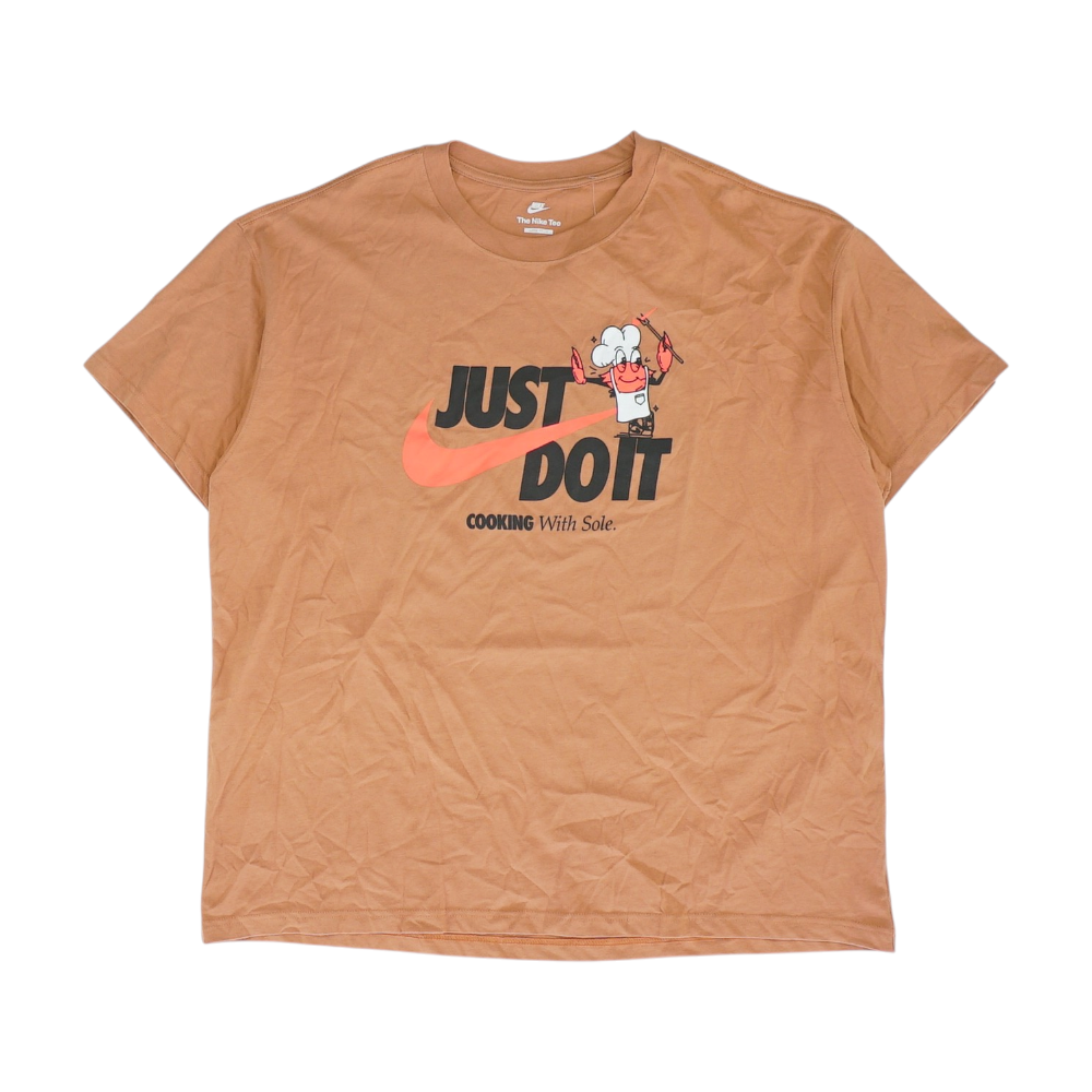 Orange Solid T-Shirt
