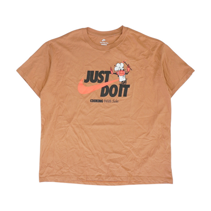 Orange Solid T-Shirt