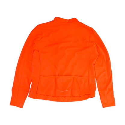 Neon Orange Solid Active Jacket