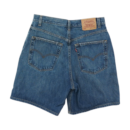 Vintage Blue Denim Shorts