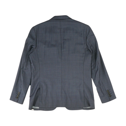 Navy Plaid Sport Coat