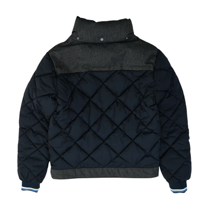 Navy Color Block Jacket