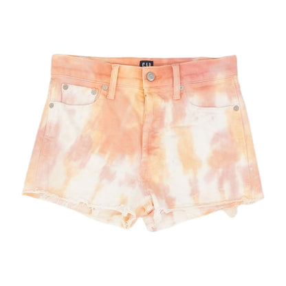 Multi Tie Dye Denim Shorts