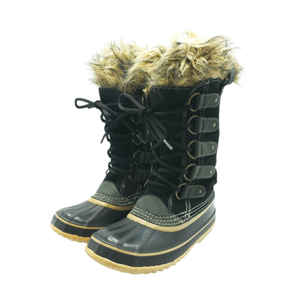 Black Winter Boots