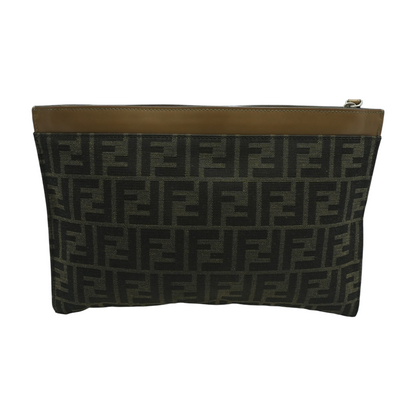Medium FF Jacquard Flat Pouch