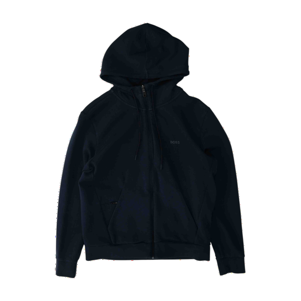 Navy Solid Active Jacket