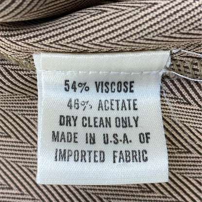 Vintage New York Button-Front Blazer