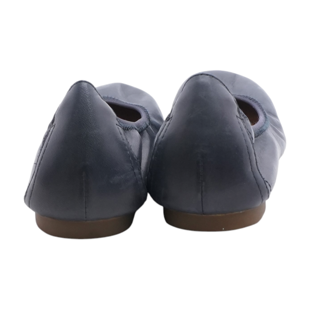 Navy Slip-On Flats