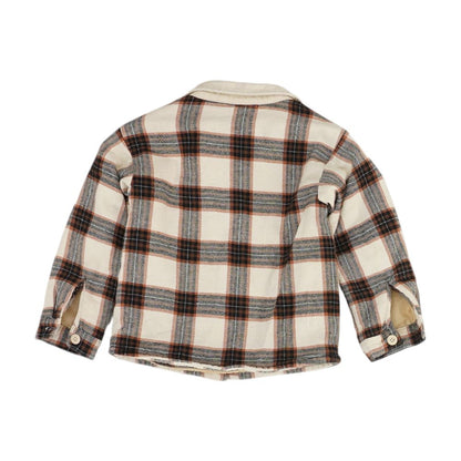 Beige Check Lightweight Jacket