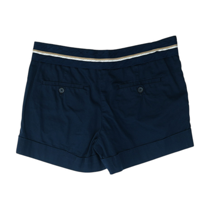 Navy Solid Chino Shorts