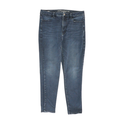 Blue Short Skinny Jeans