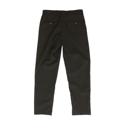 Black Solid Dress Pants