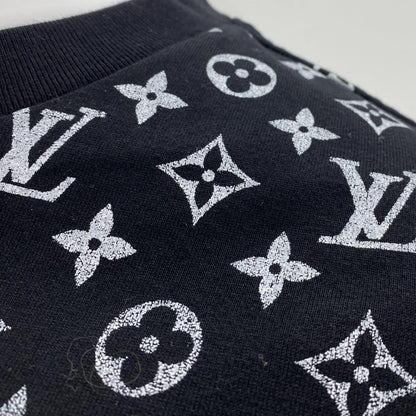 Black Gradient Cotton T-Shirt