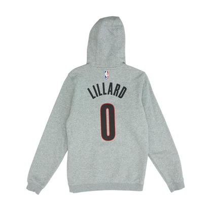 Gray Blazer Solid Hoodie Pullover