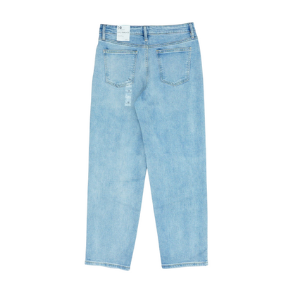 Blue Solid Jeans