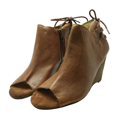 Brown Wedge Heels