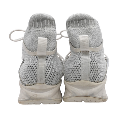 Gray High-Top Athletic Shoes