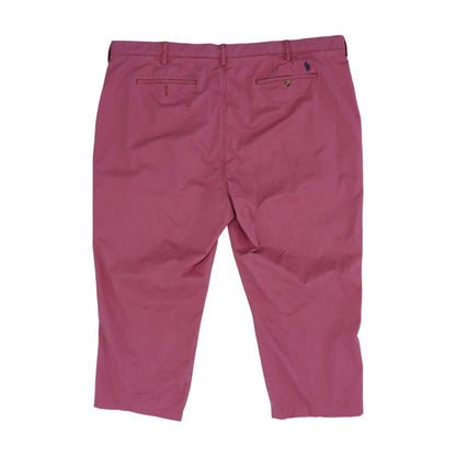 Pink Solid Chino Pants