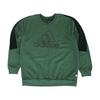 Green Solid Sweatshirt Pullover