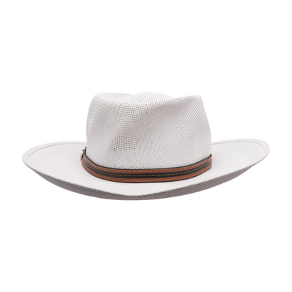 White Western Hat