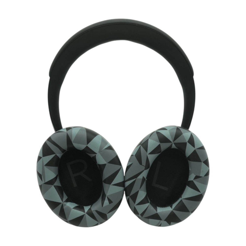 Black Noise Cancelling 700 Headphones With Patterned Earpads