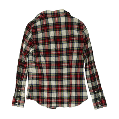 Multi Plaid Button Down