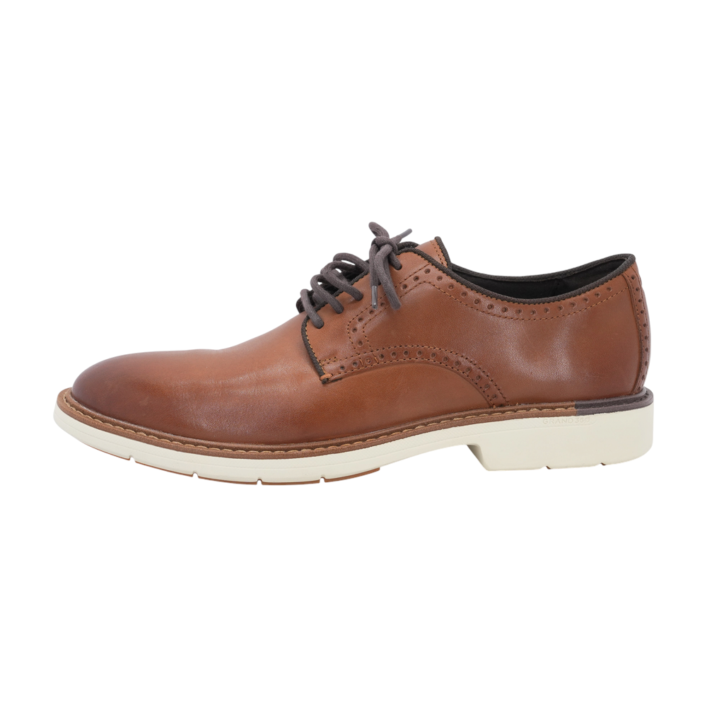 Brown Lace-Up Dress Shoes