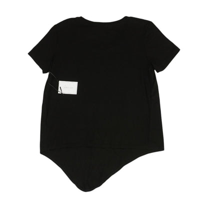 Black Crewneck Knit Top