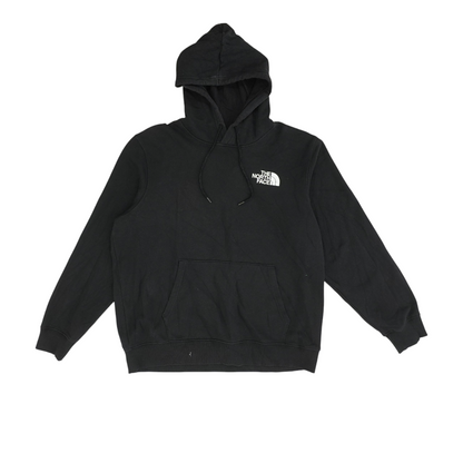 Black Solid Hoodie Pullover