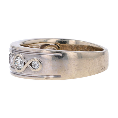 1 ctw 14K White Gold Diamond Band
