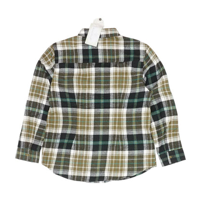 Green Plaid Button Down