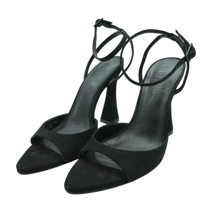 Black Block Heels