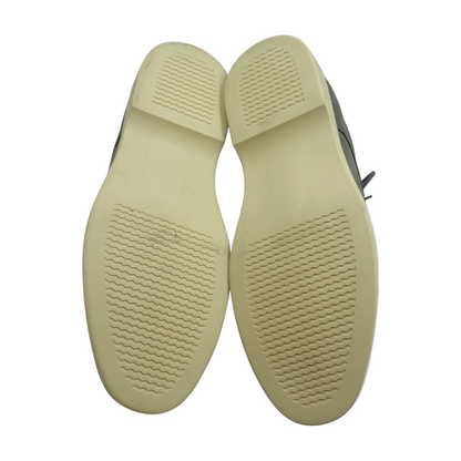 Gray Lace-Up Dress Shoes