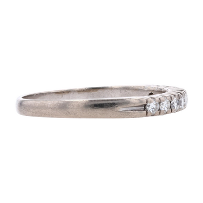 1/3 ctw 14K White Gold Diamond Band Ring