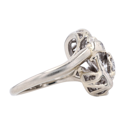 3/4 ctw 14K White Gold Diamond Fashion Ring