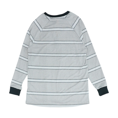 Gray Striped Blouse