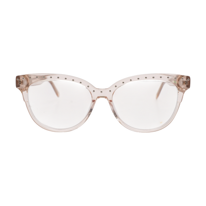 Beige CM 202216 Round Prescription Eyewear