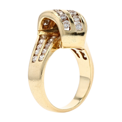 5/8 ctw 14K Yellow Gold Diamond Fashion Ring