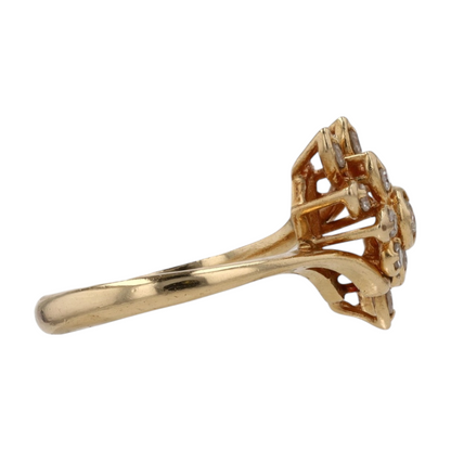 1/3 ctw 14K Yellow Gold Diamond Fashion Ring
