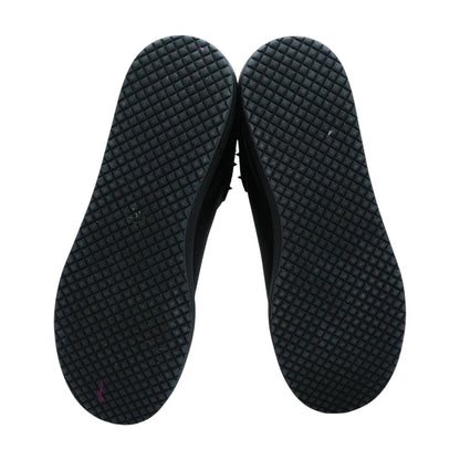 Black Leather Lace Up Casual Shoes