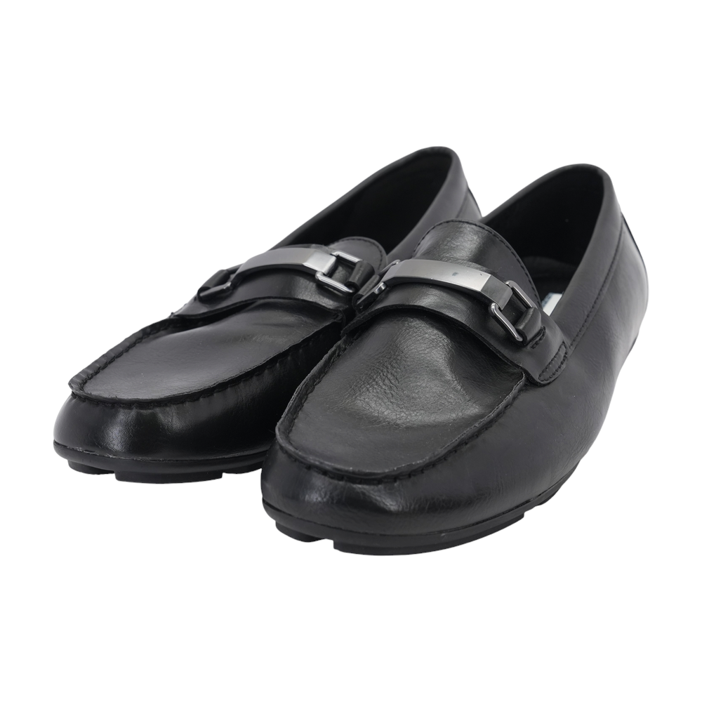 Black Slip-On Dress Shoes