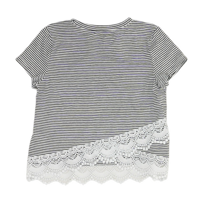 White Striped Blouse