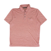 Red Solid Short Sleeve Polo