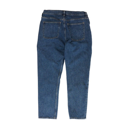 Blue Solid Jeans