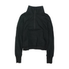 Black Solid Active Jacket