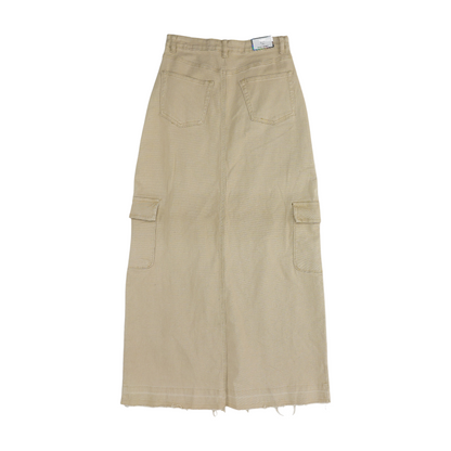 Khaki Maxi Skirt