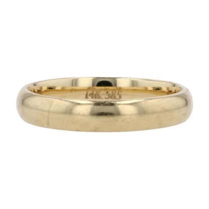 14K Yellow Gold Band
