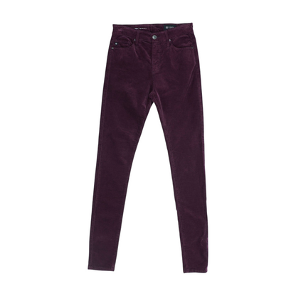 Maroon Skinny Pants